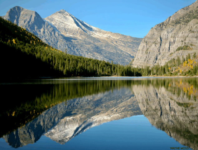 avalanche lake, glacier national park, montana